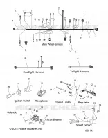 ELECTRICAL, WIRE HARNESSES AND COMPONENTS