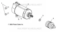 ENGINE, STARTING MOTOR