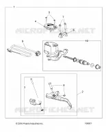 BRAKES, FRONT BRAKE LEVER AND MASTER CYLINDER