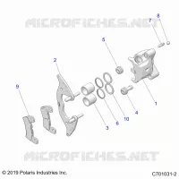 FRONT BRAKE CALIPER