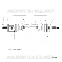 DRIVE TRAIN, FRONT HALF SHAFT