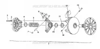 DRIVE CLUTCH  INDY LITE GT (4921342134019A)