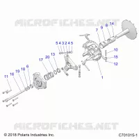 DRIVE TRAIN, PRIMARY CLUTCH