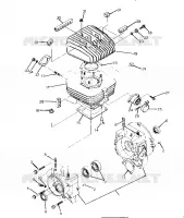 CRANKCASE AND CYLINDER (4915951595036A)
