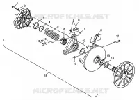 DRIVE CLUTCH ULTRA SP 0970678 (4938093809B013)