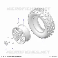 WHEELS, FRONT