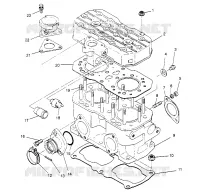 CYLINDER 500 CARB 0952764 (4929192919C006)