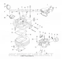 CYLINDER AND HEAD