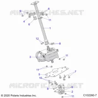 STEERING POST  AND EPS