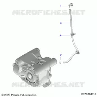 DRIVE TRAIN, GEARCASE, FRONT, VENTING
