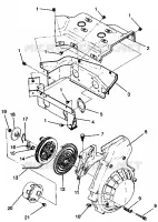 BLOWER HOUSING   RECOIL STARTER ASSEMBLY WIDETRAK GT 0942061 (49261126110033)