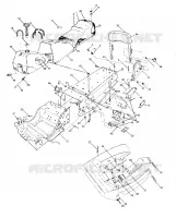 CHASSIS AND SEAT SUPERTRAK UPDATED 2/90 (4917131713001A)