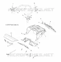 REAR BUMPER   CLOSEOFF