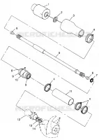 DRIVE SYSTEM HURRICANE B964466 AND INTL. HURRICANE I964466 (4935733573B002)