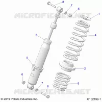 SUSPENSION, REAR SHOCK