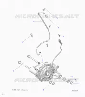 DRIVE TRAIN, FRONT GEARCASE MOUNTING