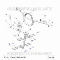 STEERING, HANDLEBAR MOUNTING