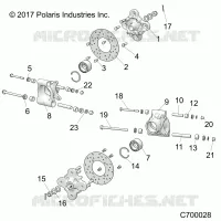 SUSPENSION, REAR CARRIER