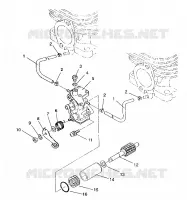 OIL PUMP ASSEMBLY WIDETRAK GT / X932061 (4924722472033A)