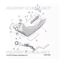 FUEL SYSTEM, FUEL TANK ASM.