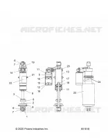 SUSPENSION, FRONT SHOCK TRACK