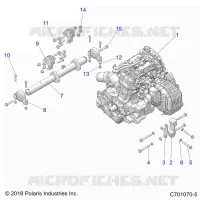ENGINE, MOUNTING