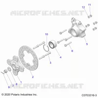SUSPENSION, REAR CARRIER