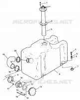FUEL TANK SLT 780 B964588 AND  INTL. SLT 780 I964588 (4935683568A009)