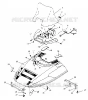 HOOD ASSEMBLY LITE GT 0953133 AND  EUROPEAN LITE GT E953133 (4928922892A010)