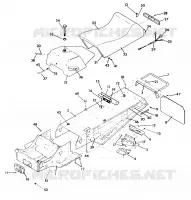 CHASSIS AND SEAT INDY LITE/STAR LITE (4921332133001A)