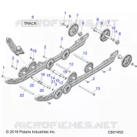 REAR SUSPENSION AND TRACK