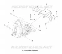 DRIVE TRAIN, MAIN GEARCASE MOUNTING