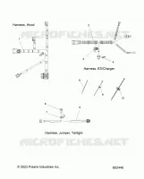 ELECTRICAL, HARNESS, HOOD, E.S. START, TAILLIGHT