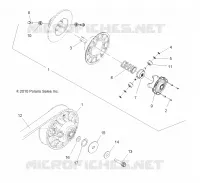 DRIVE TRAIN, SECONDARY CLUTCH