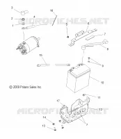 BATTERY AND CABLES