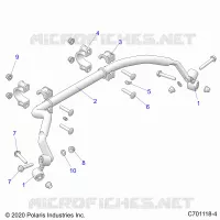 SUSPENSION, REAR STABILIZER BAR