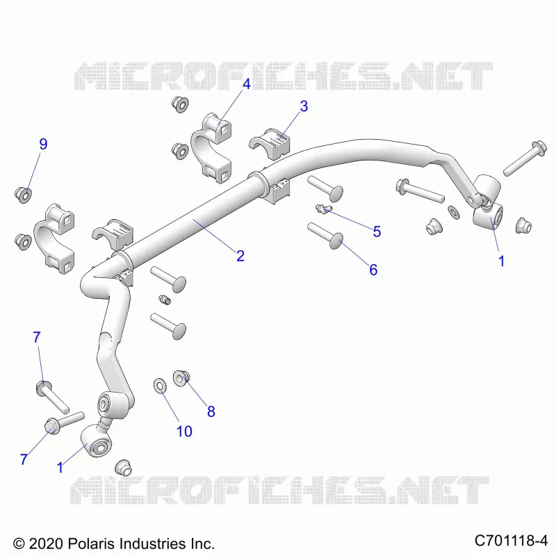 SUSPENSION, REAR STABILIZER BAR