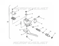 MASTER CYLINDER 440 XCR / 0931760 (4923022302010A)