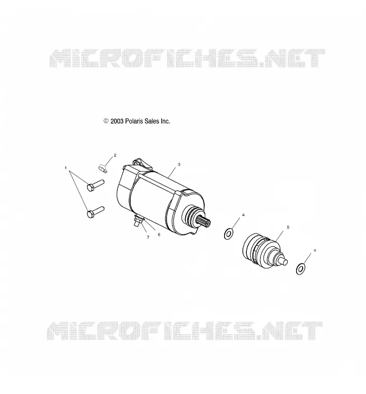 STARTING MOTOR