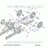 REAR SUSPENSION, ARTICULATING
