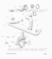 ENGINE, WATERPUMP AND BYPASS