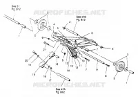 FRONT TORQUE ARM WIDETRAK LX 0952064 AND  EUROPEAN WIDETRAK LX E95 (4928942894B013)