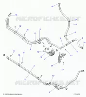 COOLING ROUTING MANIFOLD