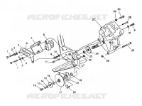 GEARCASE   BRAKE MOUNTING SPORTSMAN 4X4 / W938039 (4926382638027A)