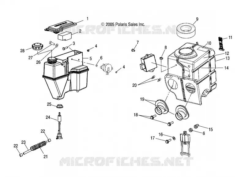 OIL TANK/AIR BOX