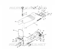 SEAT   GAS TANK XLT SP 0966676 AND  EUROPEAN XLT SP E966676 (4931703170A007)