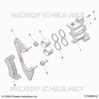 FRONT BRAKE CALIPER