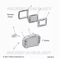 ELECTRICAL, MULTI FUNCTION GAUGE