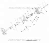 DRIVE TRAIN, PRIMARY CLUTCH
