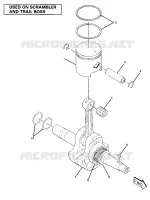 CRANKSHAFT AND PISTON ASSEMBLY (4910981098044A)